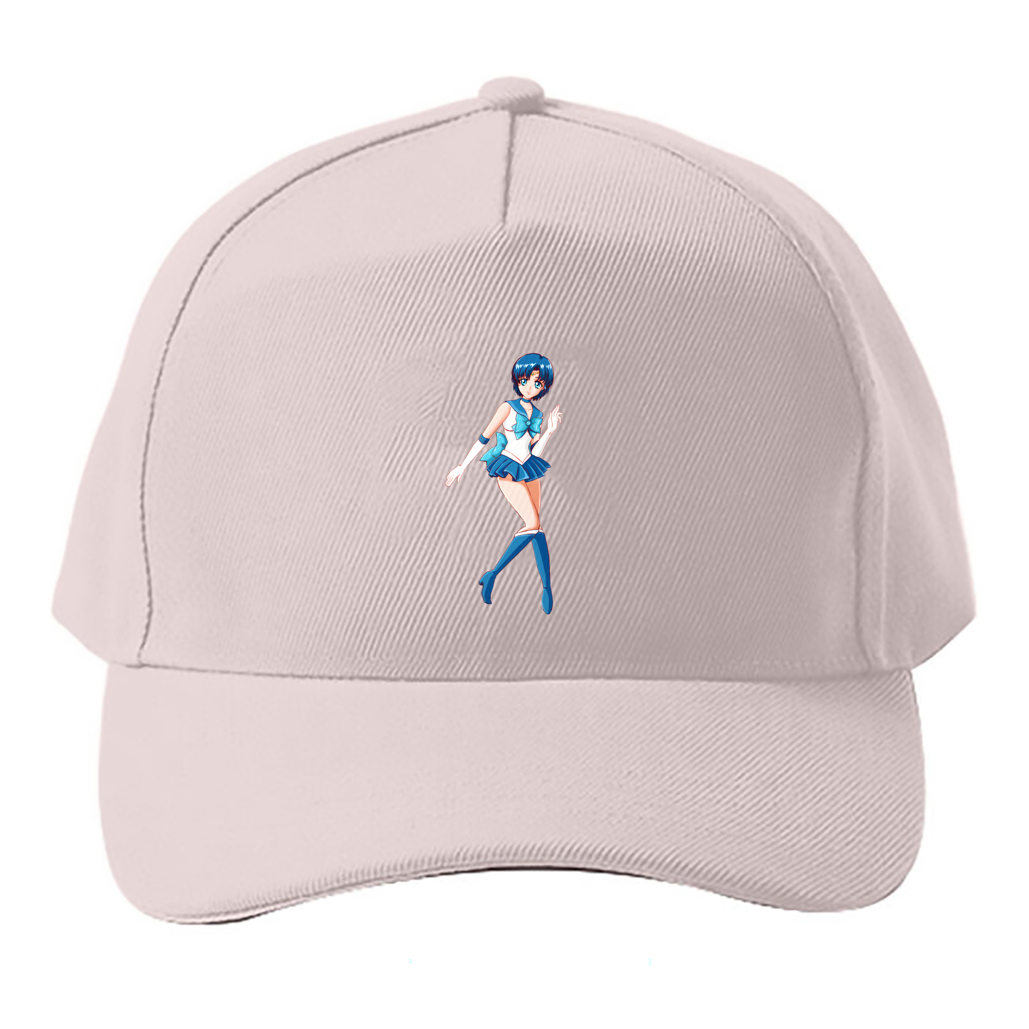 （画像用） 美少女戦士セーラームーン 水野 亜美 みずの あみ Sailor Moon Mizuno Ami ベースボールキャップ 綿100％ 男女兼用 帽子 スポーツ